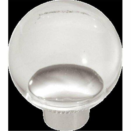BELWITH PRODUCTS 1.25 in. Eclectic Knob - Lucite BWP705 LU